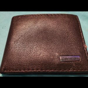 Calvin-klein Men's Brown Wallet-purses